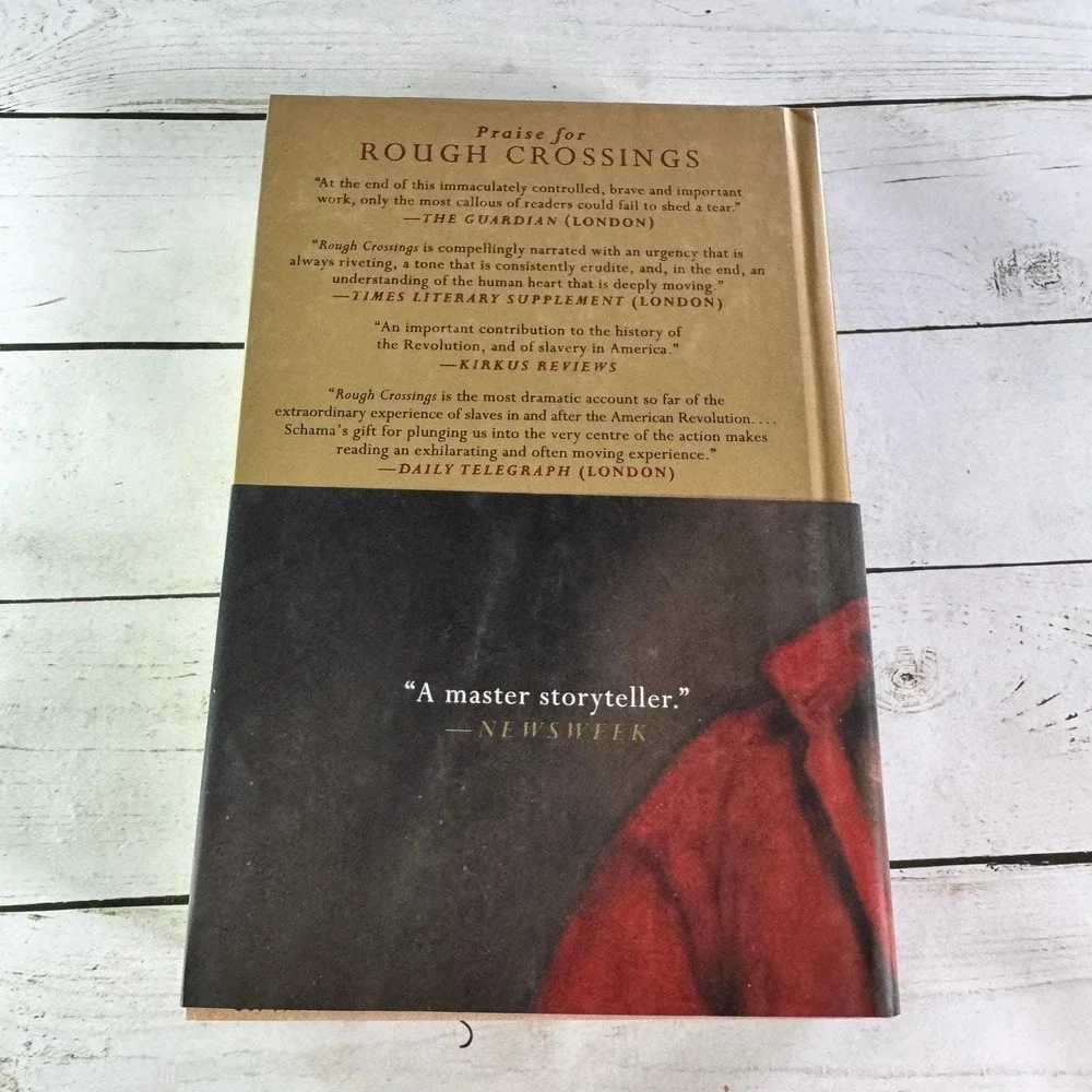 Rough Crossings Simon Schama 2006 First US Edition American Revolution